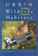 Cover for Urban wildlife habitats
