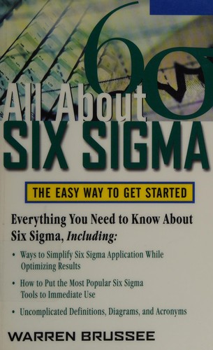 Cover for All about six sigma