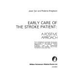 Cover for Early care of the stroke patient