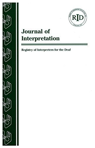 Cover for Journal of Interpretation 2000