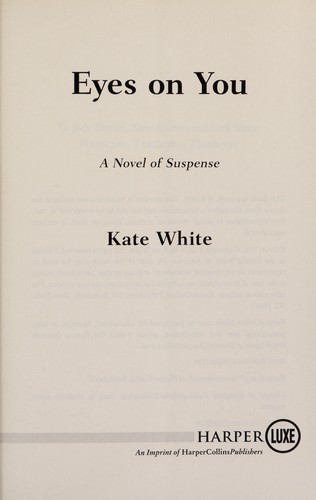 Cover for Eyes on you