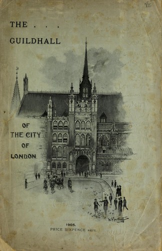 Cover for The Guildhall of the city of London