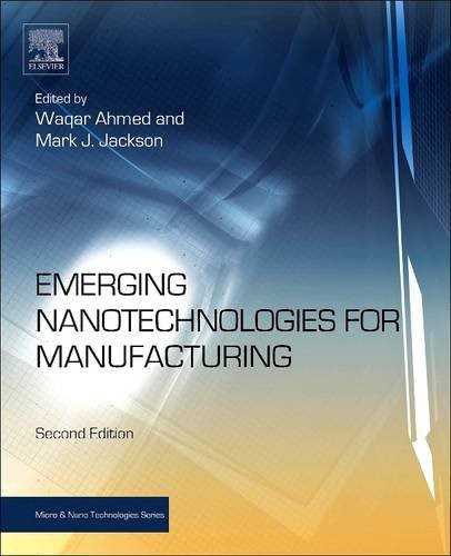 Cover for Emerging Nanotechnologies for Manufacturing