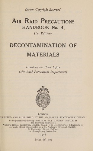 Cover for Decontamination of materials
