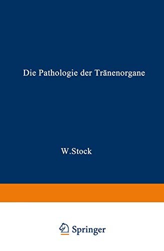 Cover for Die Pathologie der Tränenorgane
