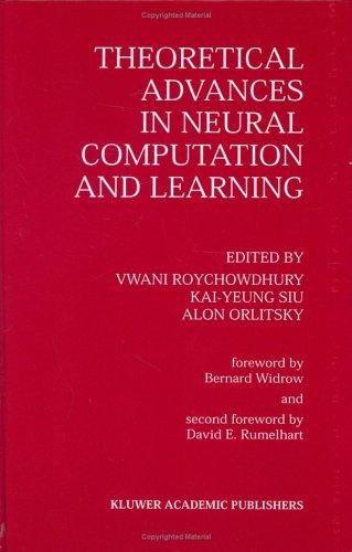 Cover for Theoretical advances in neural computation and learning
