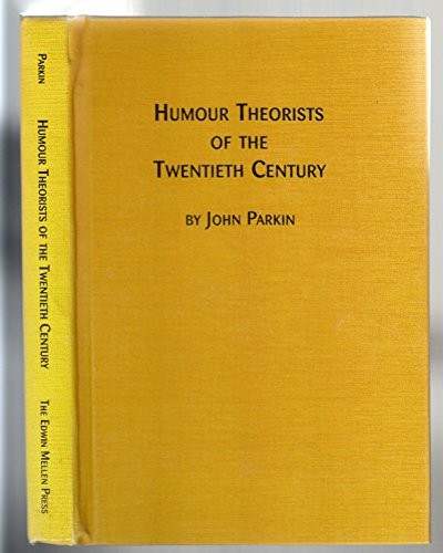 Cover for Humour theorists of the twentieth century