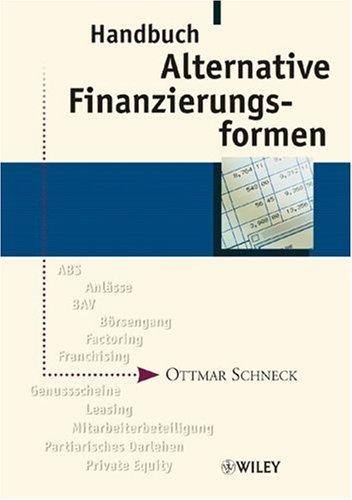 Cover for Handbuch Alternative Finanzierungsformen