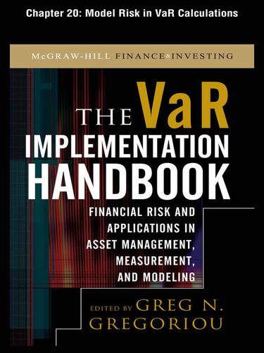 Cover for Model Risk in VaR Calculations