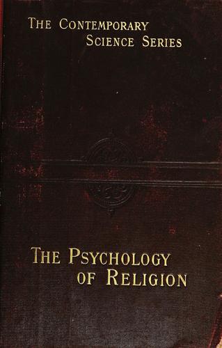 Cover for The psychology of religion