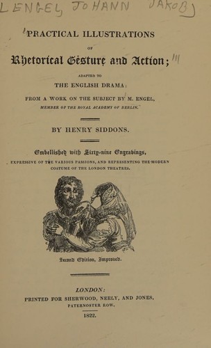 Cover for Practical illustrations of rhetorical gesture and action.