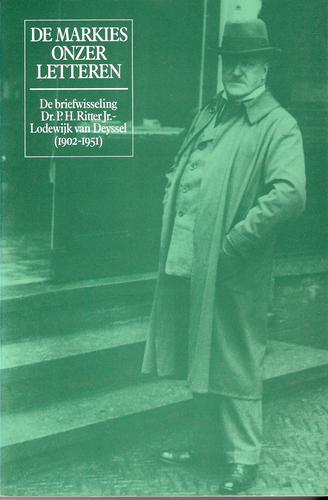 Cover for De markies onzer letteren