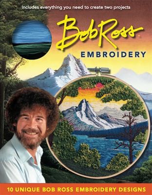 Cover for Bob Ross Embroidery