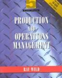 Cover for Production and Operations Management