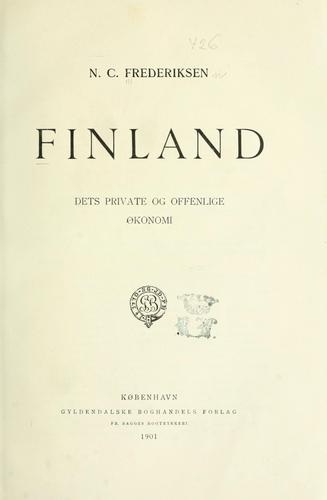 Cover for Finland.