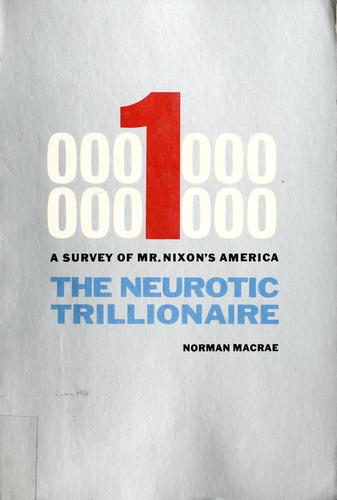 Cover for The neurotic trillionaire