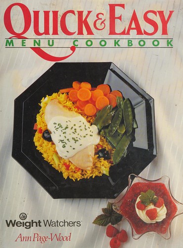 Cover for Quick and Easy Menu Cook Book