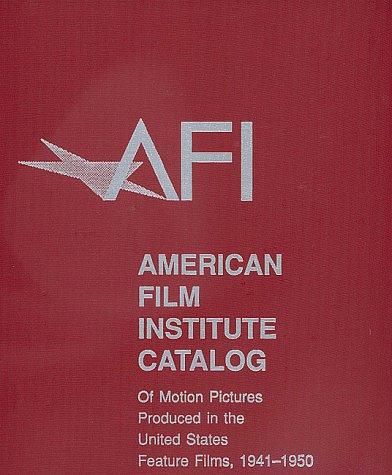 Cover for The American Film Institute Catalog of Motion Pictures Produced in the United States