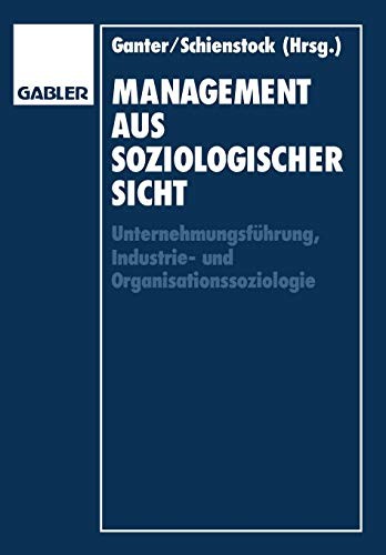 Cover for Management aus soziologischer Sicht