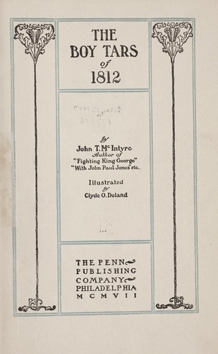 Cover for The boy tars of 1812