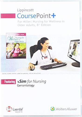 Cover for Lippincott CoursePoint+ for Miller's Nursing for Wellness in Older Adults