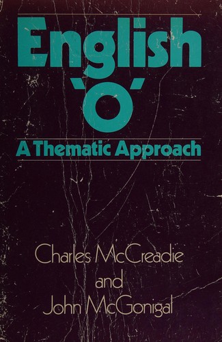 Cover for English 'O'