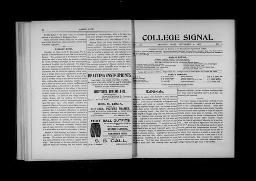 Cover for College signal