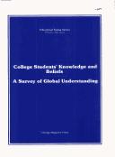 Cover for College students' knowledge and beliefs