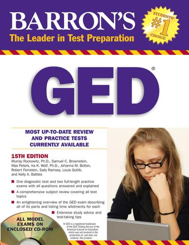 Cover for GED, 15th Edition