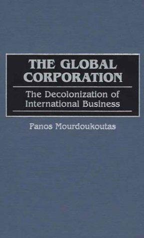 Cover for The global corporation