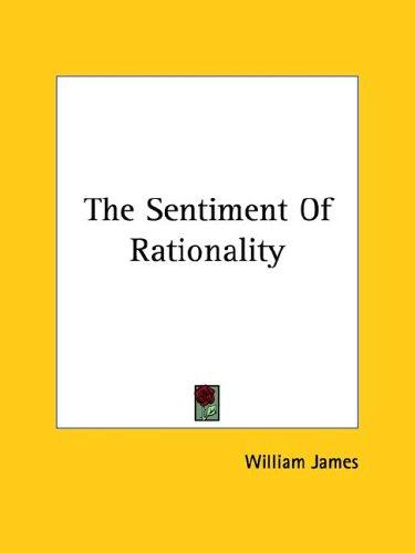 Cover for The Sentiment of Rationality