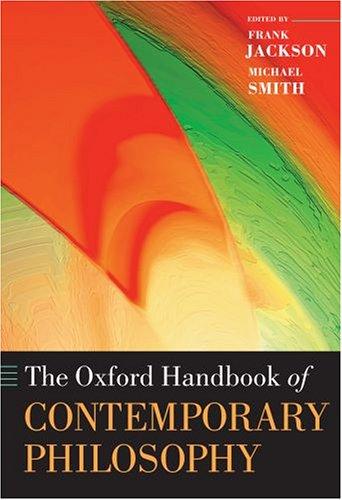 Cover for The Oxford handbook of contemporary philosophy
