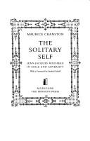 Cover for The solitary self