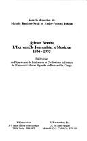 Cover for Sylvain Bemba