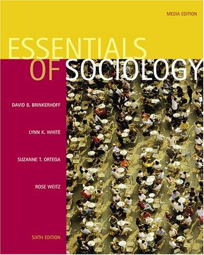 Cover for Essentials of sociology