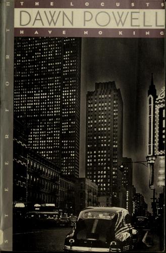 Cover for The locusts have no king
