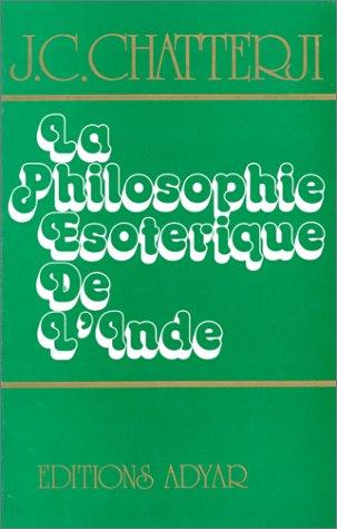 Cover for Philosophie ésotérique de l'Inde