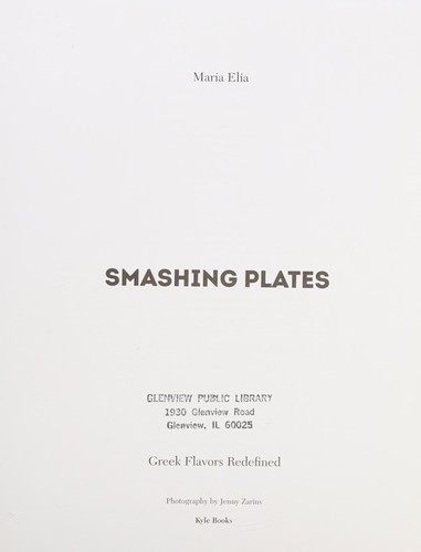 Cover for Smashing plates