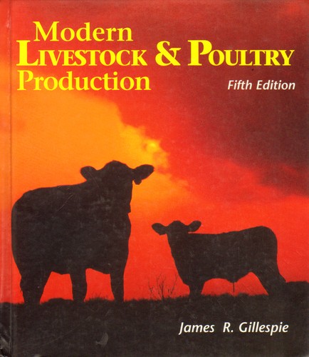 Cover for Modern livestock & poultry production