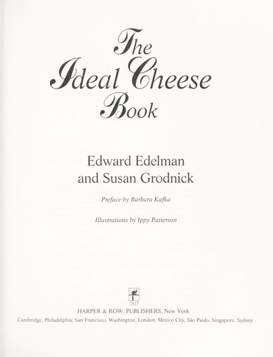 Cover for The ideal cheese book