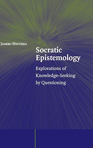 Cover for Socratic epistemology
