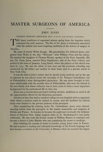 Cover for John Jones