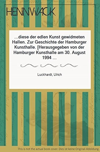 Cover for --diese der edlen Kunst gewidmeten Hallen