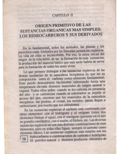 Cover for El origen de la vida