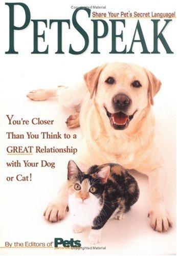 Cover for PetSpeak
