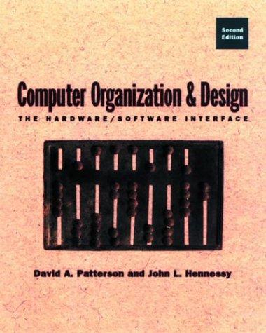 Cover for Computer Organization and Design