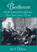 Cover for Beethoven and the construction of genius
