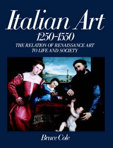 Cover for Italian art, 1250-1550