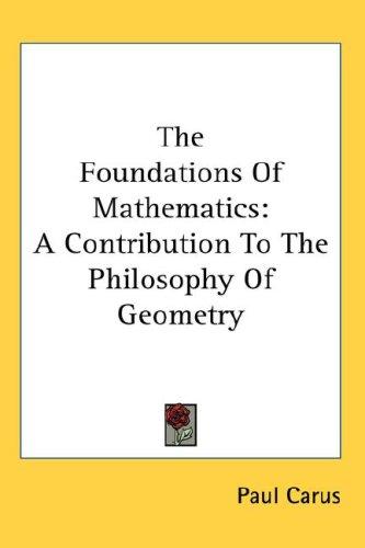 Cover for The Foundations Of Mathematics
