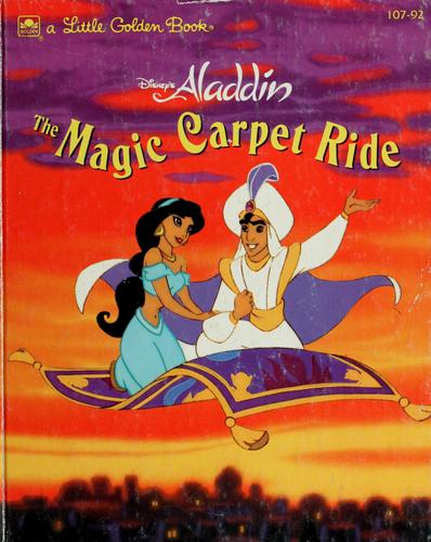 Cover for Disney's Aladdin, the magic carpet ride